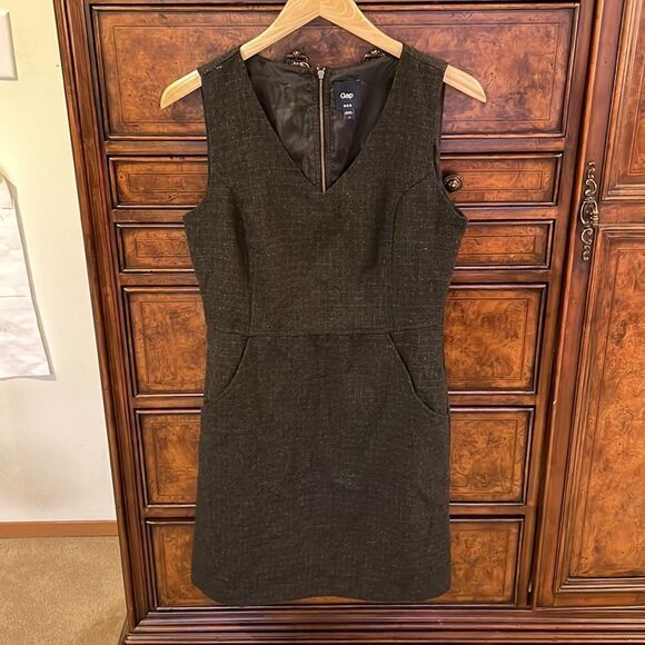 Gap dark grey sleeveless woman’s dress - Picture 3 of 11